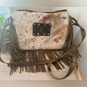 Keep It Gypsy- Maxine Lavish Crossbody LV Patch